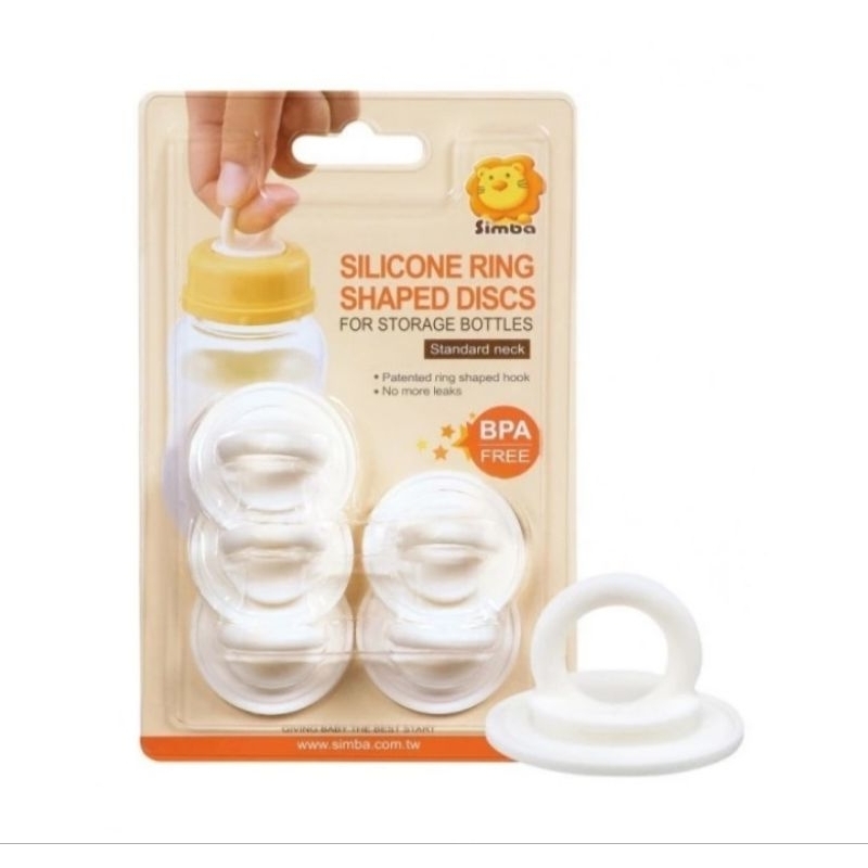 Simba Silicone Ring Shaped Discs Standard Neck isi 5pcs