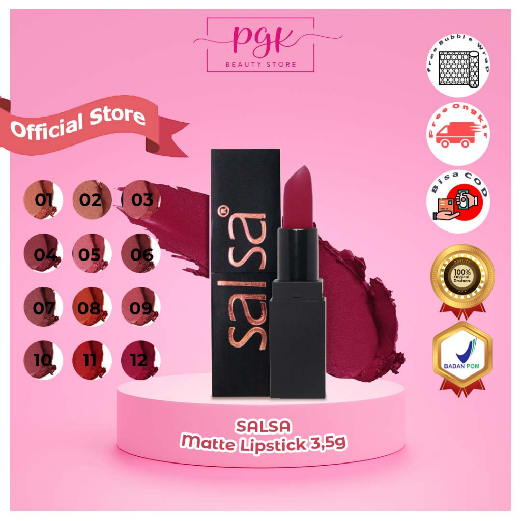 SALSA Matte Lipstick 3,5g
