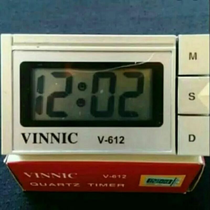 jam meja vinnic 612 original