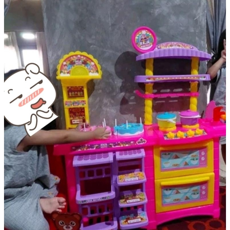 Mainan kitcten set Raja koki