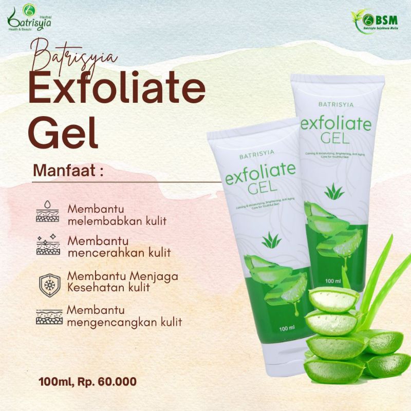 Exfoliating gel batrisyia