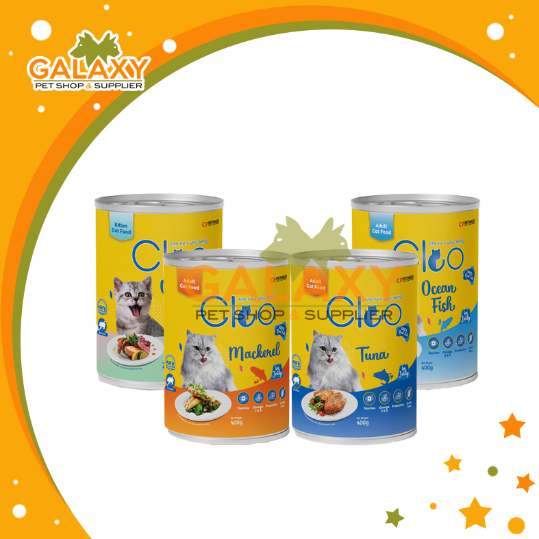 CLEO KALENG 400GR ( Makanan basah kucing )