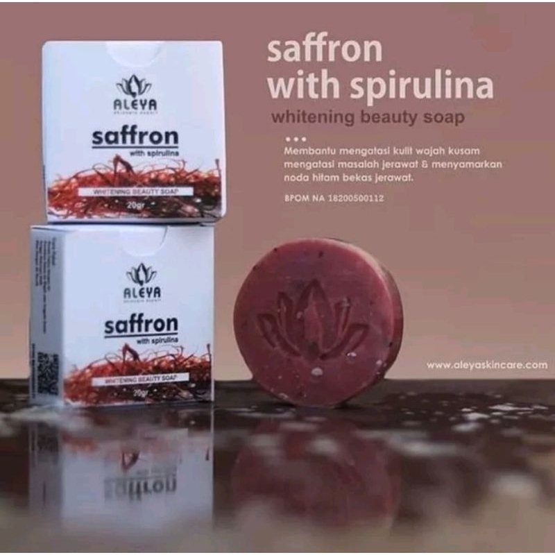 ALEYA SABUN SAFFRON WITH SPIRULINA