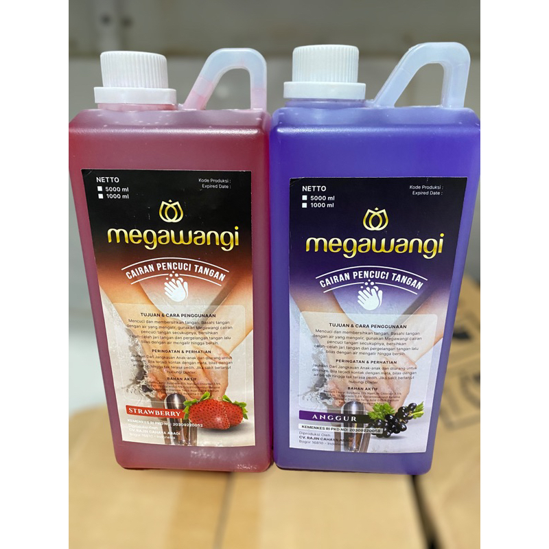 CUCI TANGAN MEGAWANGI BOTOL