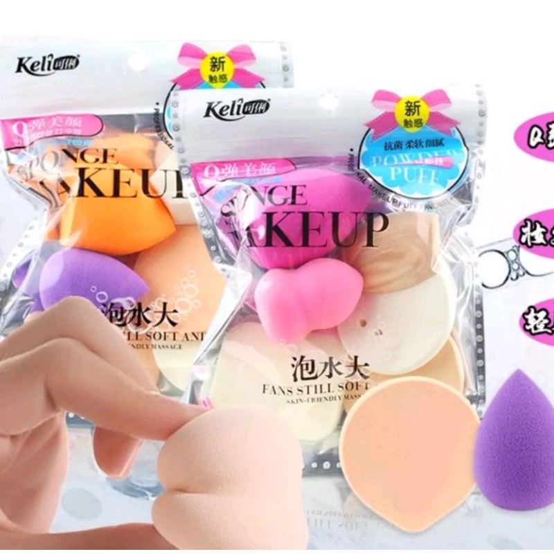 SPONGE MAKEUP SET 6IN1