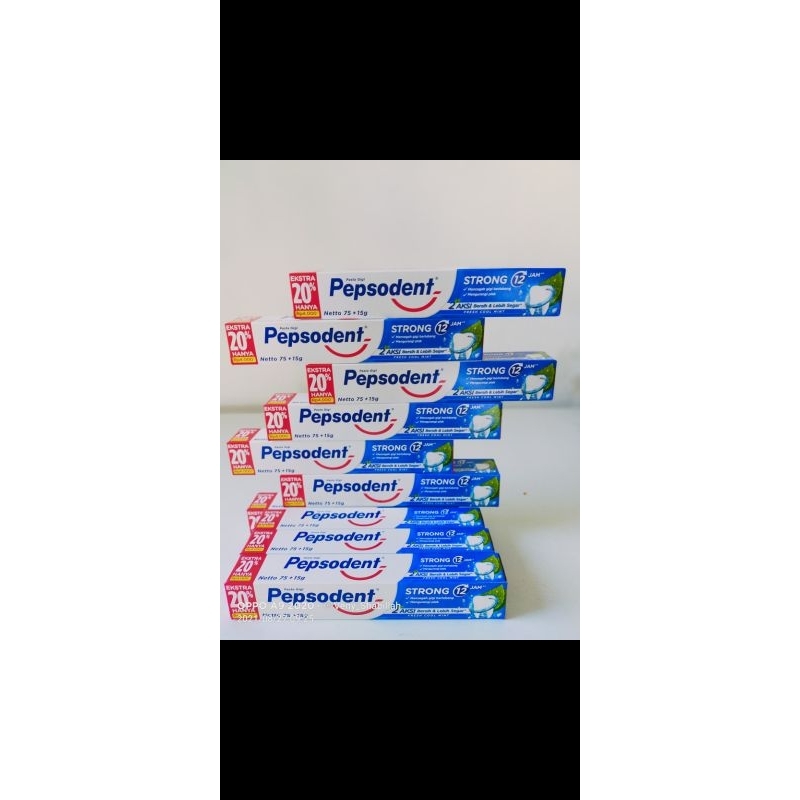 PEPSODENT STRONG 75GR +15GR GET 3 PC