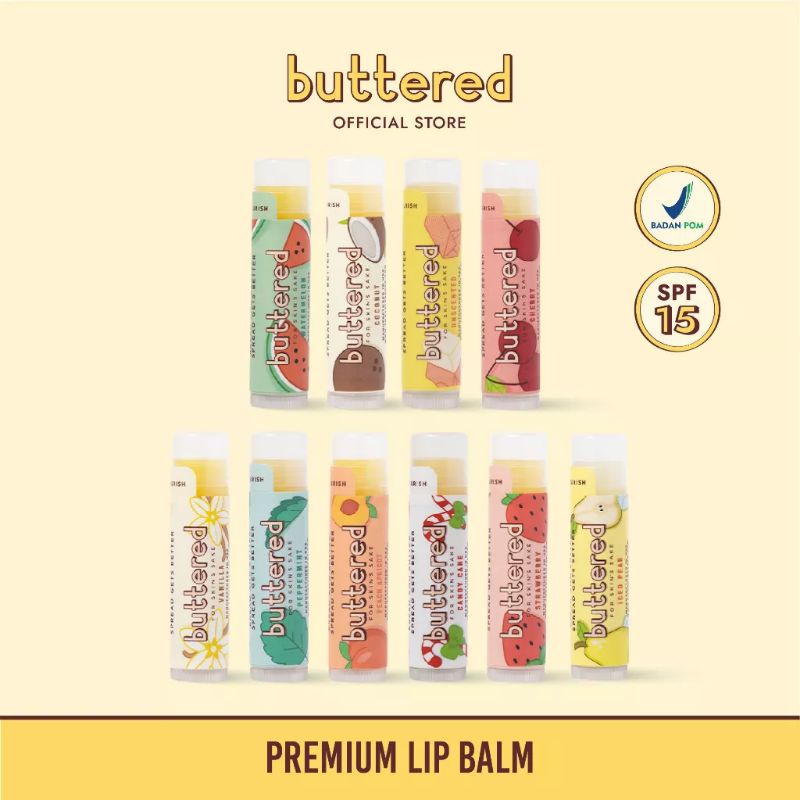 BUTTERED Premium Lip Balm