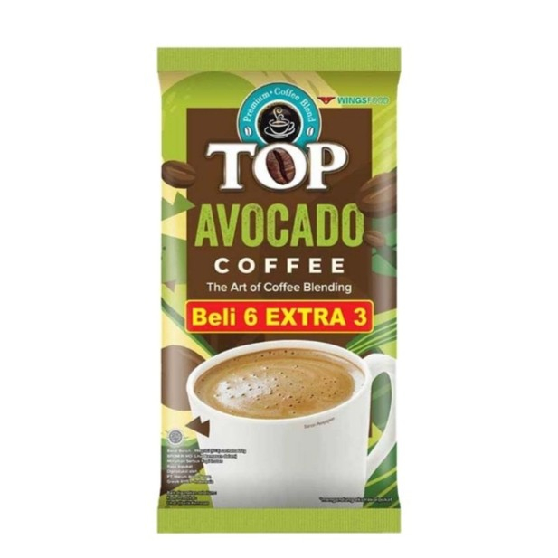 TOP Coffee Avocado 9 x 22 gr