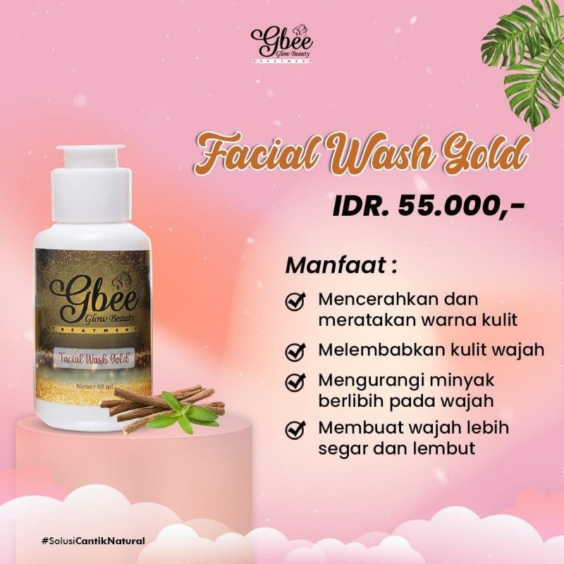 Facial Wash Gold