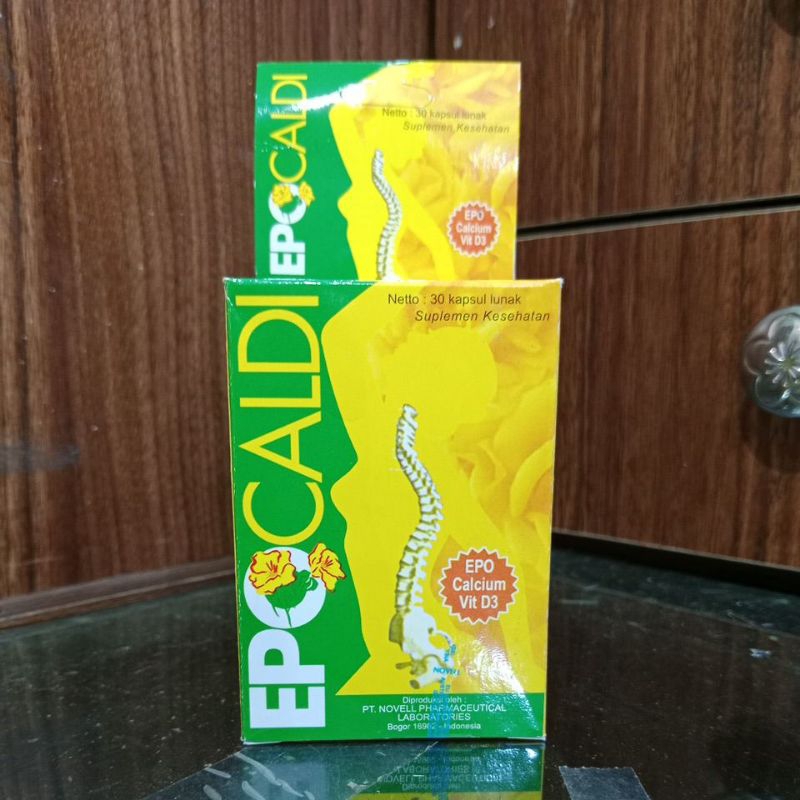 EPOCALDI 30 Kapsul Lunak - Suplemen Kesehatan