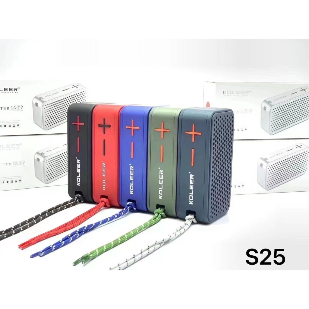 [ Speaker ] Koleer wirelless bluetooth S25 speaker