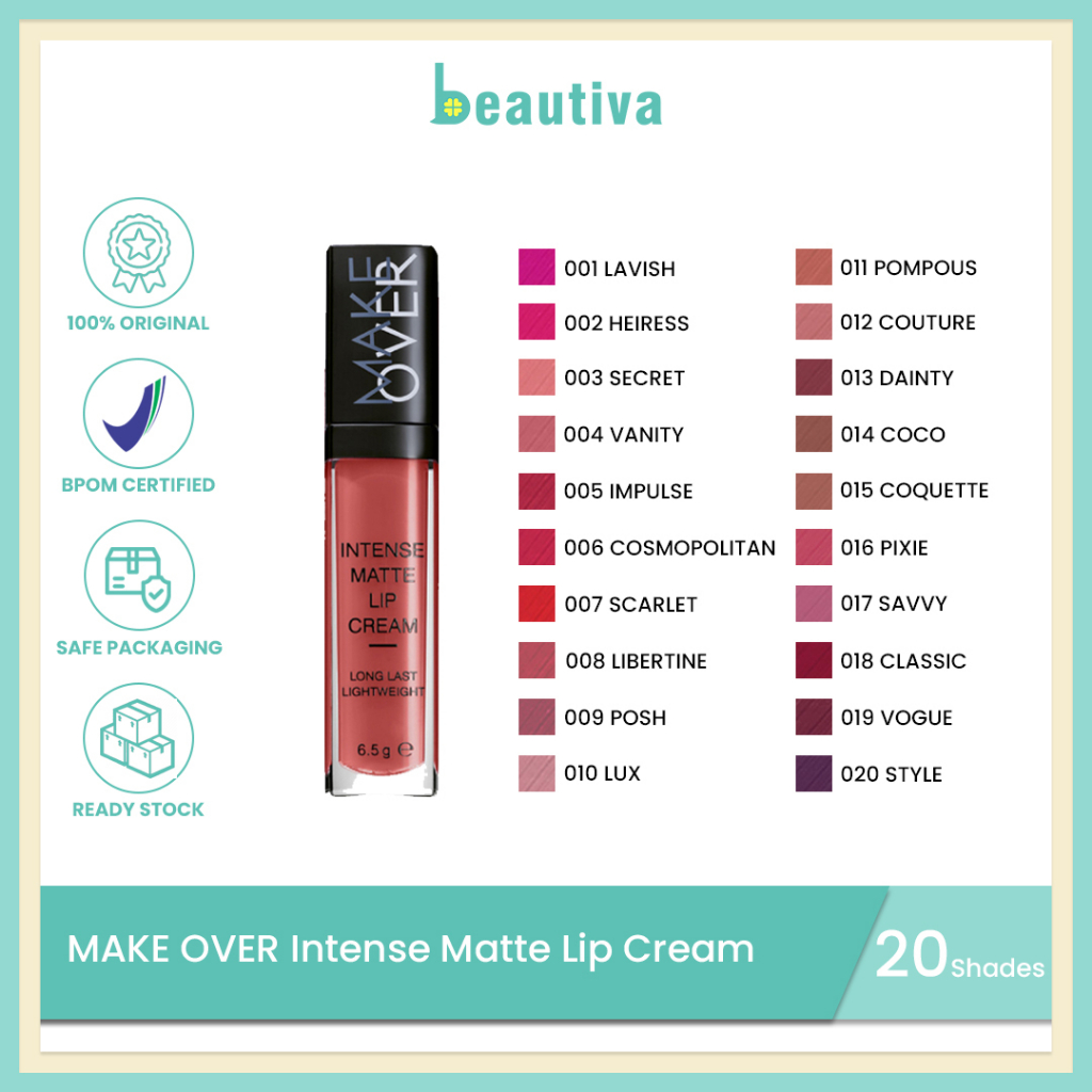 MAKE OVER Intense Matte Lip Cream