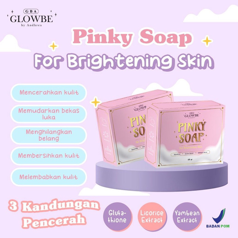 pinky soap glowbe