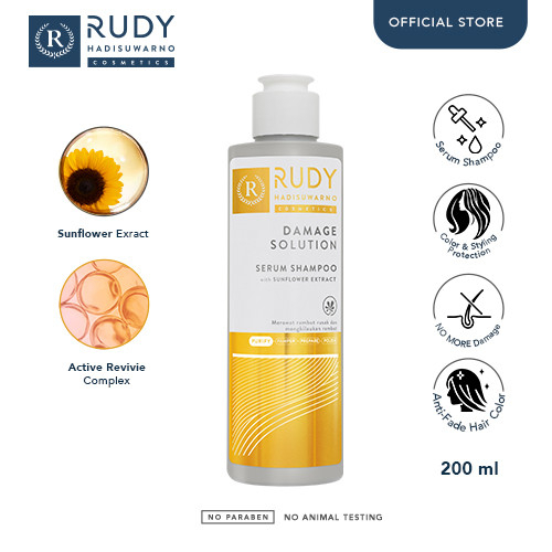 Rudy Hadisuwarno Damage Solution Serum Shampoo 200ml