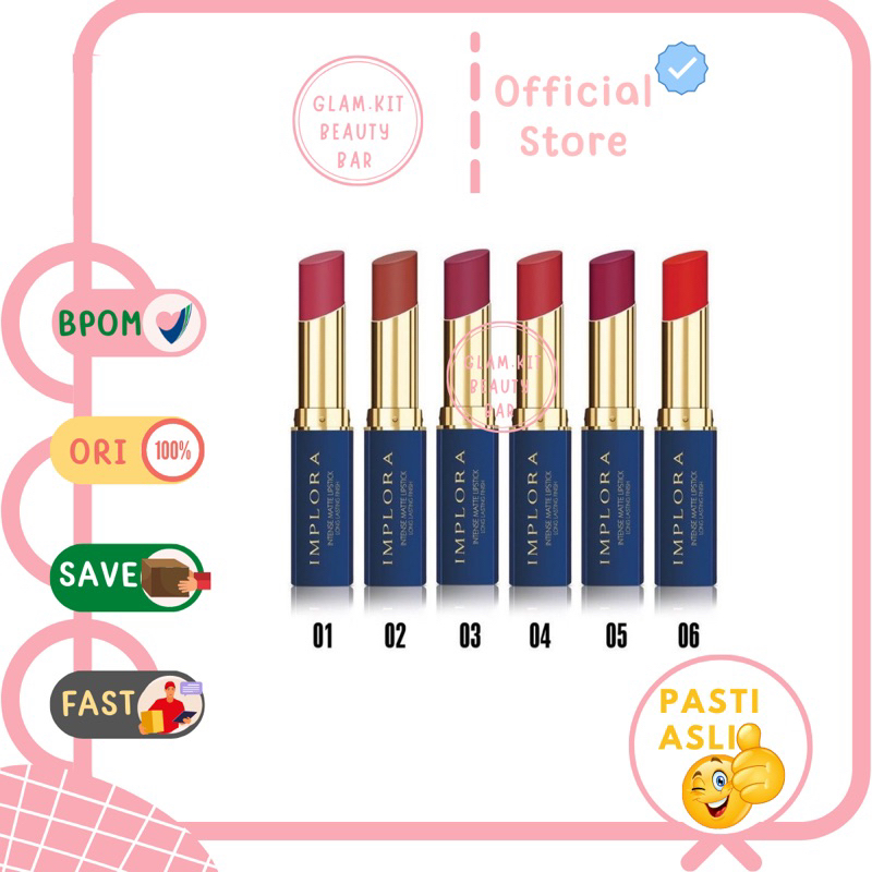 Implora Matte Lipstick Longlasting
