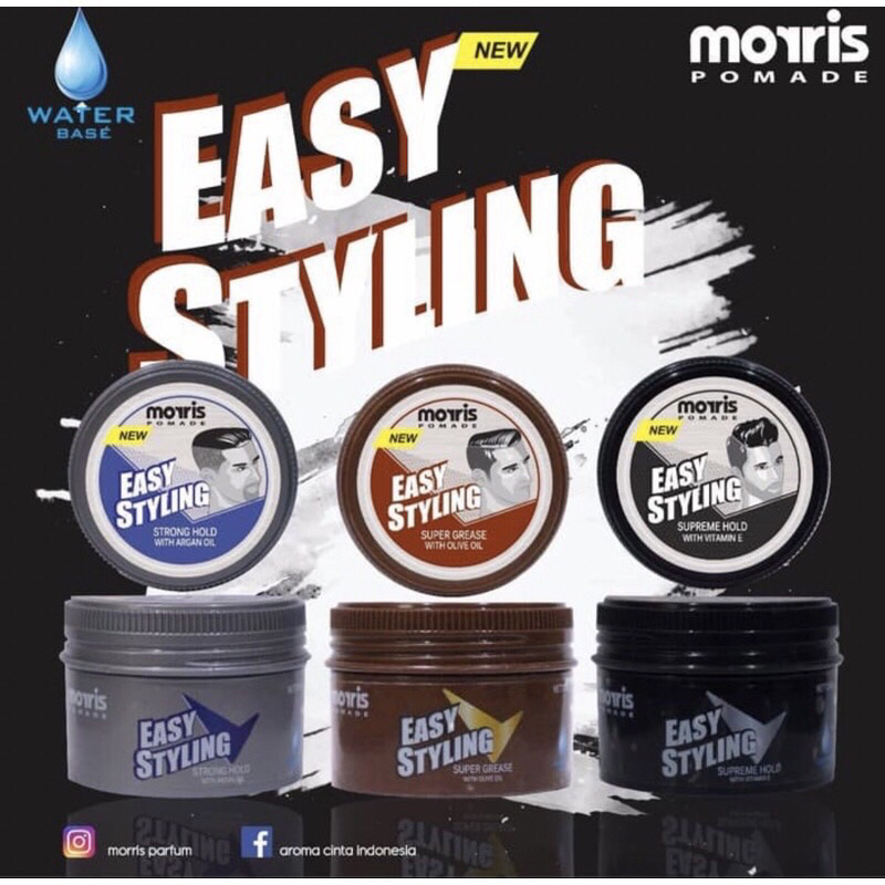 MORRIS POMADE EASY STYLING 80 gr