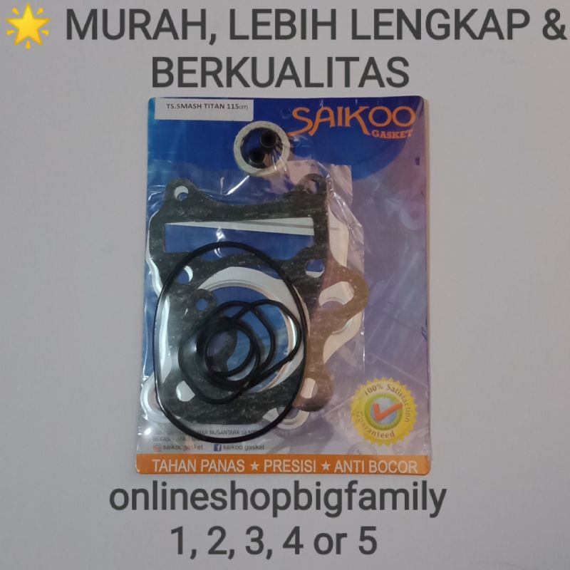 PAKING TOP SET SMASH TITAN 115