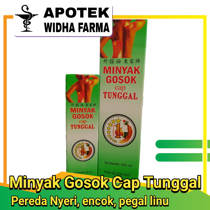 MINYAK GOSOK CAP TUNGGAL