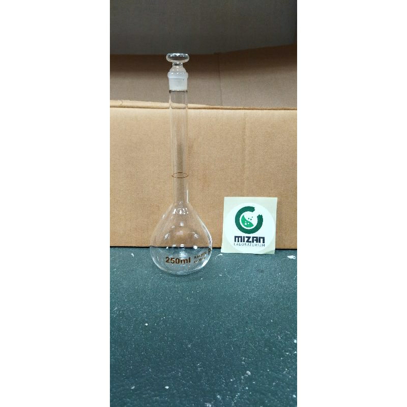 labu ukur 250 ml pyrex