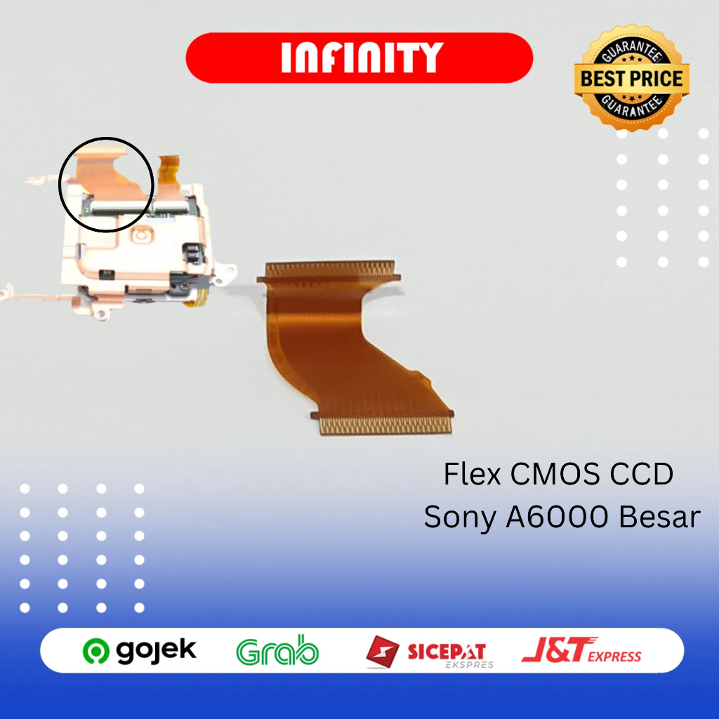 Flex CCD CMOS Sony A6000 Besar