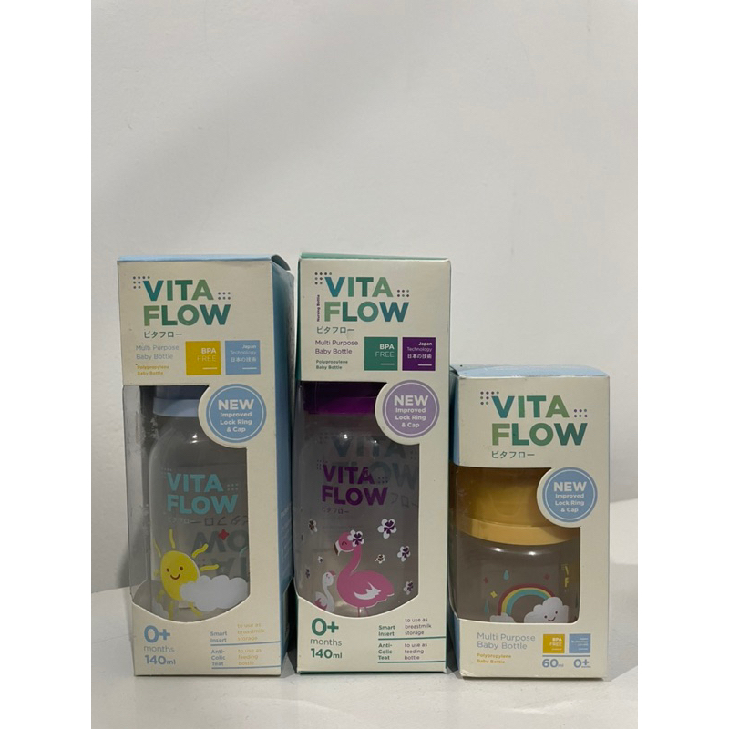 Botol Susu Vitaflow 3 Pcs