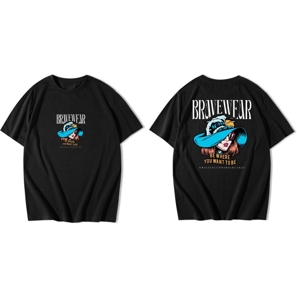 Baju Kaos distro BE WHERE