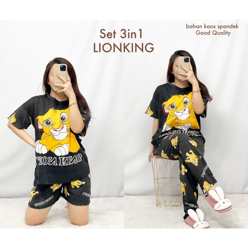 set 3in1 lion king