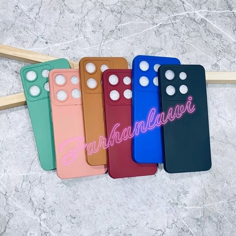 CASE INFINIX SMART 7 SOFTCASE MACARON PRO CAMERA SILIKON TPU