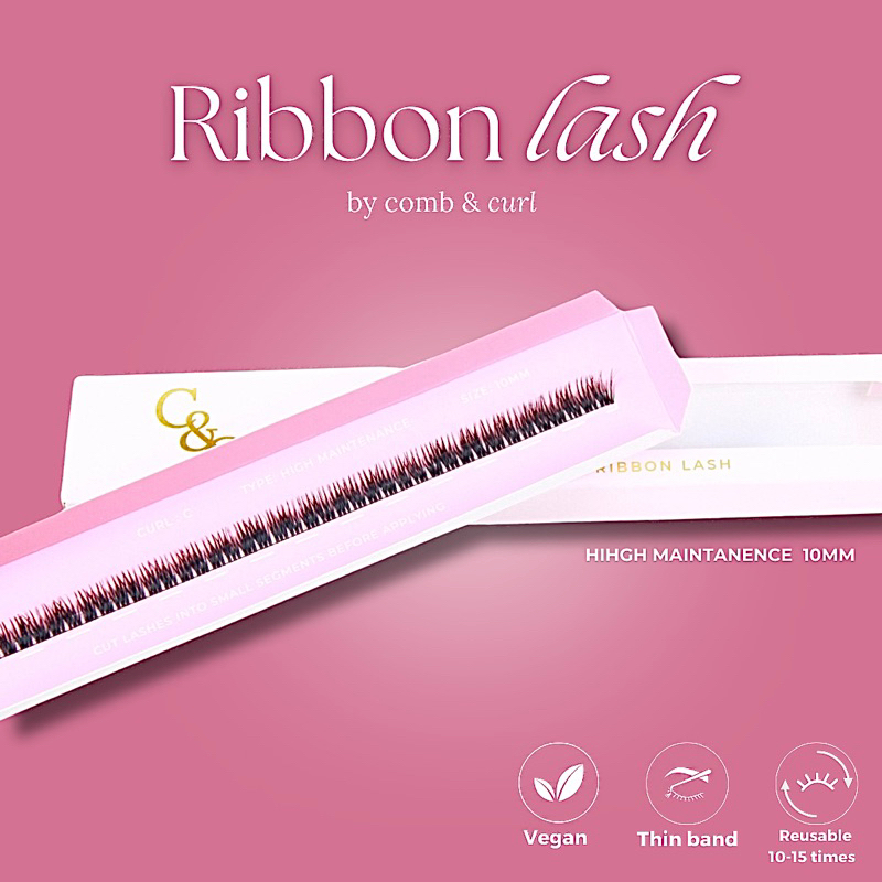 HIGH MAINTENANCE RIBBON LASHES (single size)