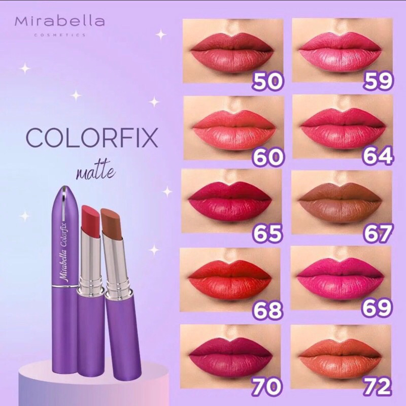 Mirabella lipstick collorfix