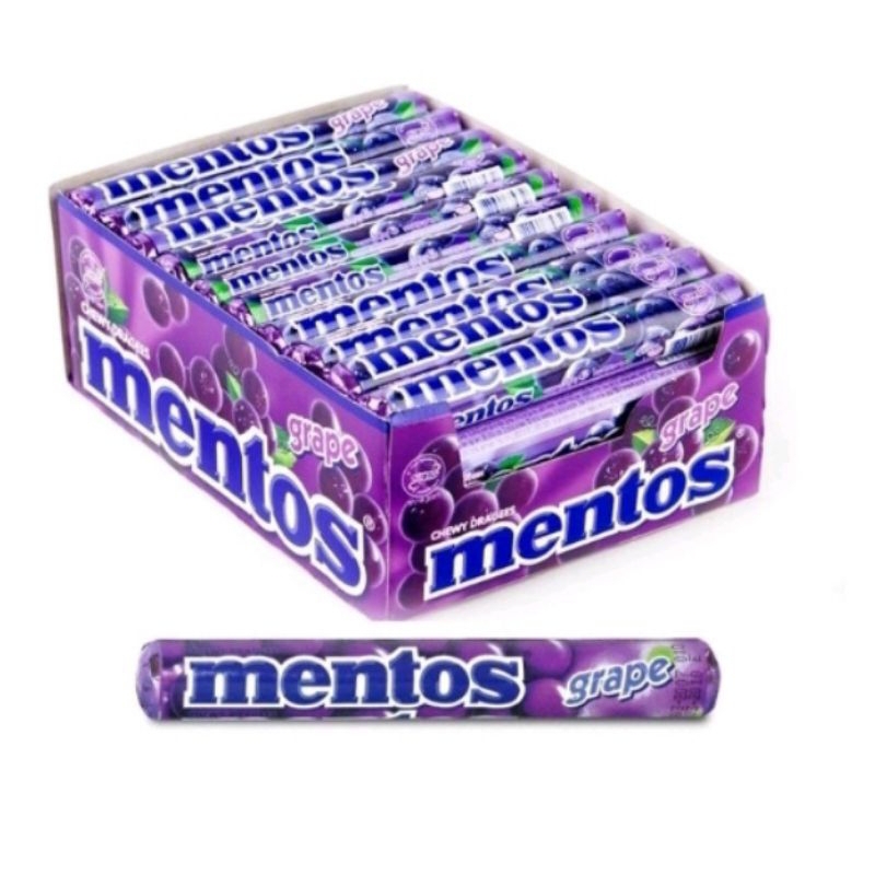 Permen Mentos Roll Rasa Anggur