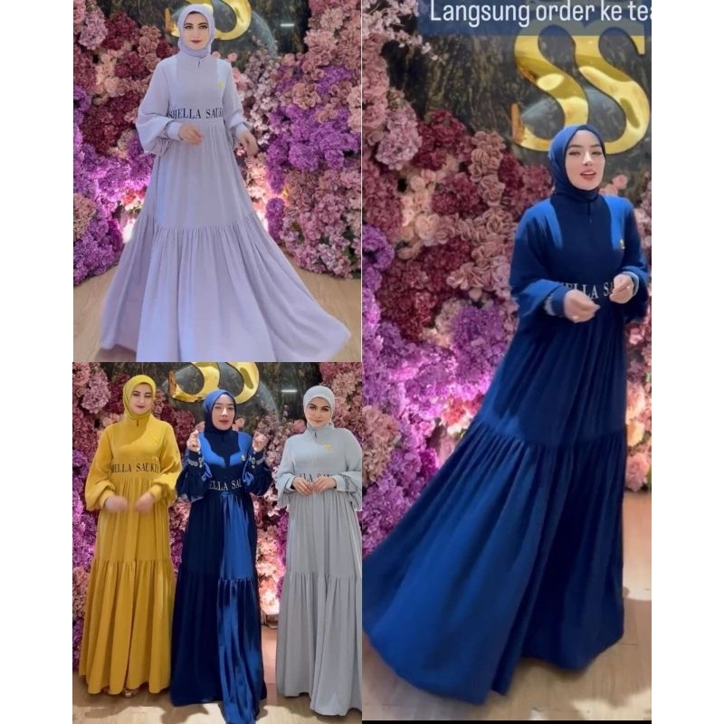 gamis bordir shellasaukia