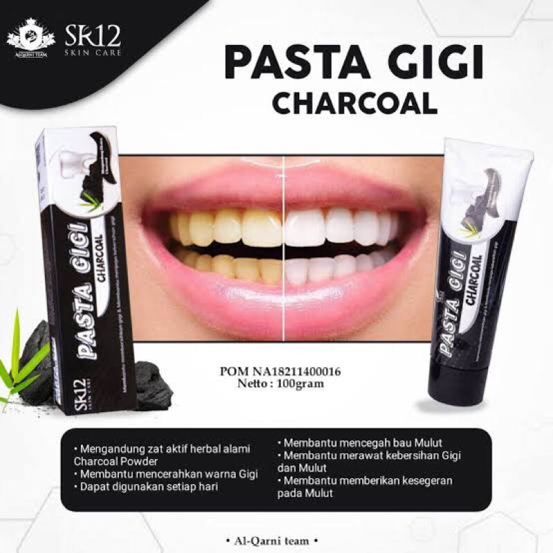 pasta Gigi Charcoal
