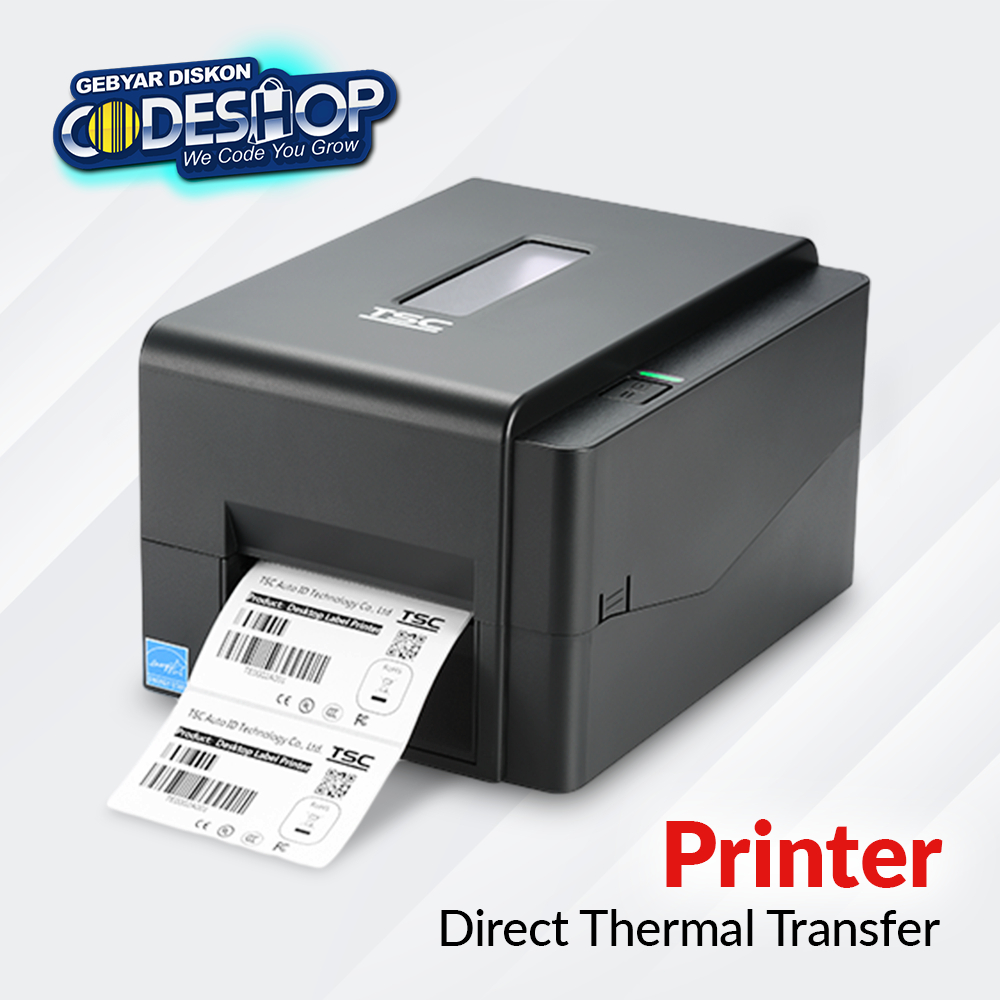 TSC TE210 Printer Label Barcode Direct Thermal Transfer 203dpi USB LAN