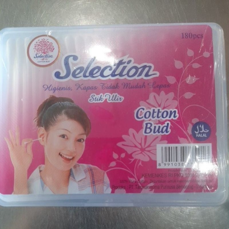 Selection Cotton Bud in box 180's