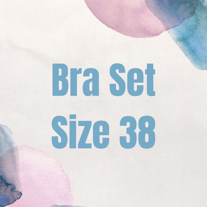 Branded BRA SET Size 38
