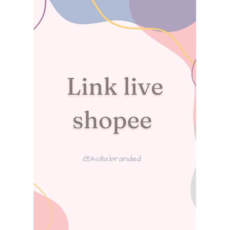 Link live shopee