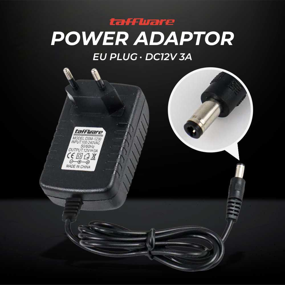 Adaptor Power Serba Guna EU Plug DC12V 3A