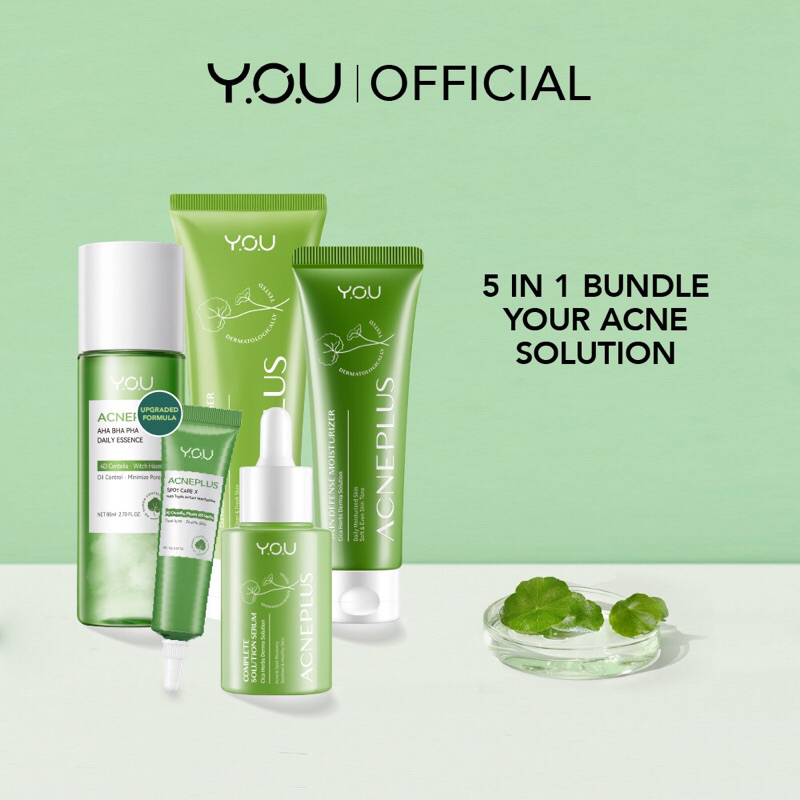 YOU / Y.O.U ACNE PLUS 5 in 1 BUNDLE