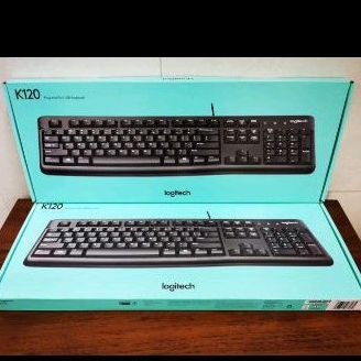 Keyboard USB Logitech K120 Original 100%