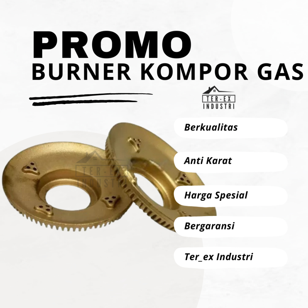 Burner/kuningan kompor gas