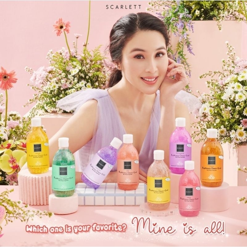 SCARLETT -  Shower Scrub (Sabun)