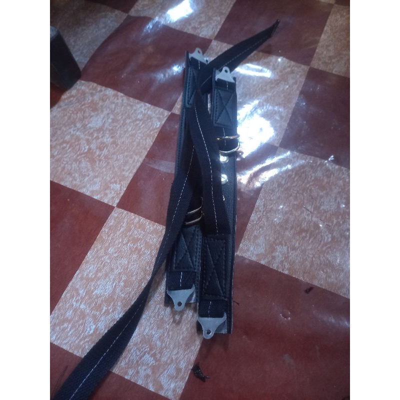 tali strap katun garis