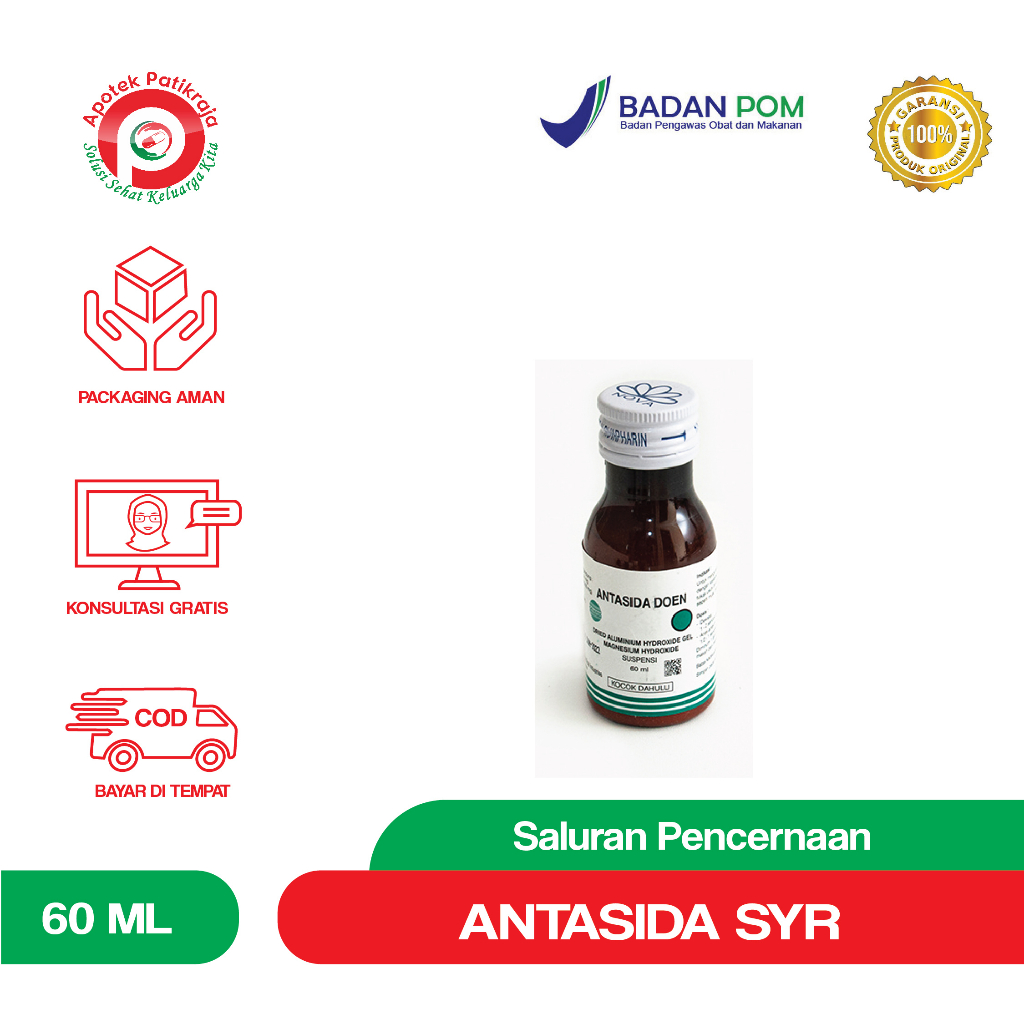 ANTASIDA DOEN SYR 60ML