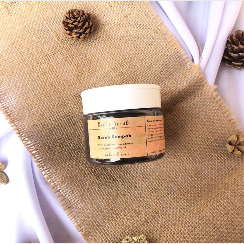 bells scrub  ( lulur rempah ) BISA COD