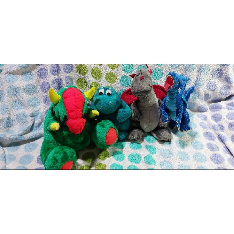 boneka Naga/alien/dino bubba blue