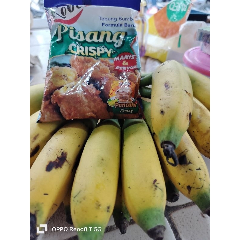 pisang uli+tepung crispy fresh