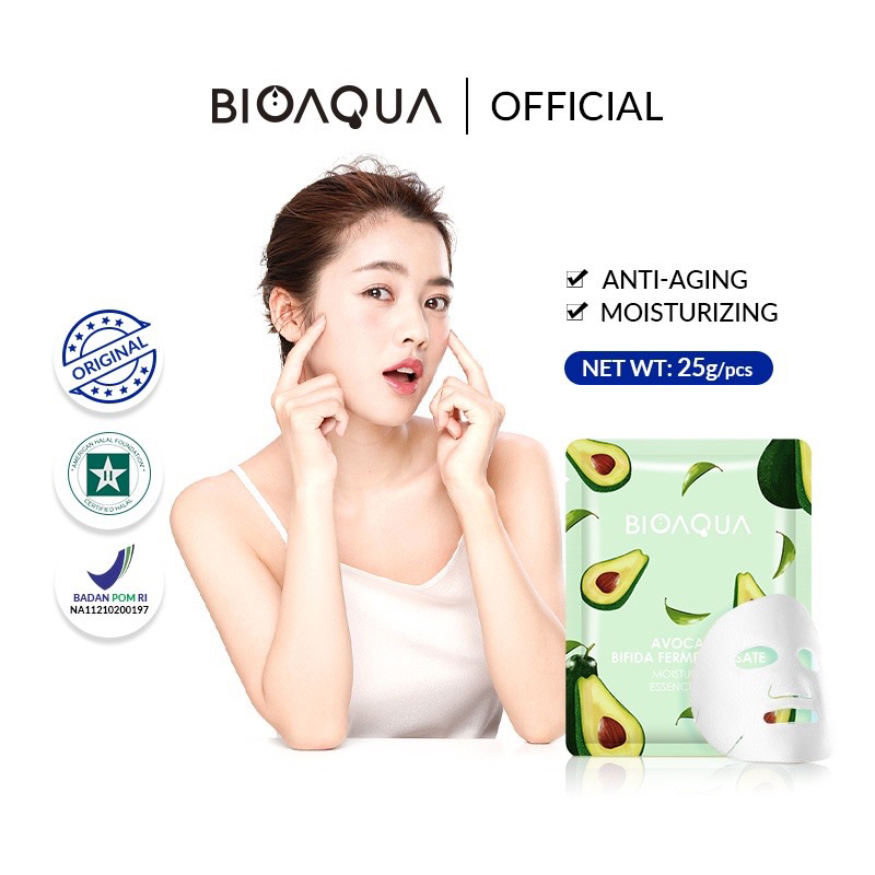BIIAQUA Sheet Mask Avocado