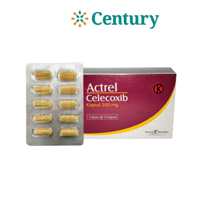 ACTREL 200 MG 1 BLISTER @ 10 KAPSUL