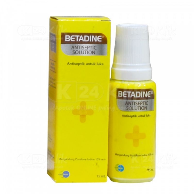 Betadine Antiseptik Solution 15ml